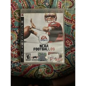 NCAA Football 09 PS3 PlayStation 3 - No Manual